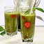 Огуречно-базиликовый коктейль с клубникой