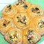 Булочки-розочки с сырной начинкой