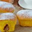 Тыквенные булочки с вареной сгущенкой