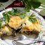 Запеканка с баклажанами и печенью