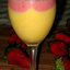Персиково-клубничный-smoothie