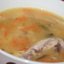 Гороховый суп с курицей и луком пореем