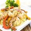 Паста с креветками и лимоном