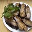 Соленые баклажаны с пряностями и чесноком