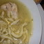 Домашняя лапша с курицей
