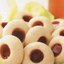 Сливочное печенье с клубничным джемом