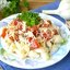 Макароны с помидорами