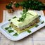 Трёхслойная запеканка с овощами, творогом и куриным филе