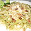Паста с тунцом (Tagliatelle with tuna and sun dried tomatoes)