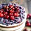 Открытый торт с ягодами