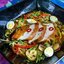 Яичная лапша с курицей (по азиатским мотивам)