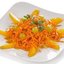 Салат из моркови с апельсинами и виноградом