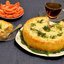 Картофельный пирог с сельдью