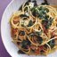 Спагетти с огородной капустой