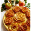 Песочный пирог Яблочные розы