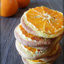 Мандариновое постное печенье