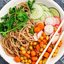 Лапша с морковью и нутом