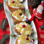 Кростини с козьим сыром и виноградной сальсой