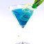 Коктейль «Голубая лагуна» с водкой