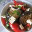 Салат из баклажанов и брынзы