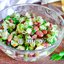 Салат из фасоли и картофеля