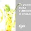 Утренняя вода с лимоном и сельдереем
