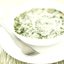 Летний холодный суп из зелени и кефира