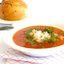 Летний суп с помидорами и болгарским перцем