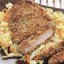 Свиные стейки в кунжутном кляре