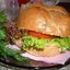 Биг бургер с куриным фаршем