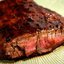 Говяжий стейк в маринаде из горчицы и коричневого сахара