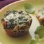 Маффины закусочные из шпината, грибов и сыра