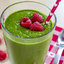Смузи со шпинатом и малиной