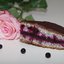 Маковый торт с черносмородиновым желе в шоколадной глазури