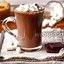 Горячий шоколад с арахисовой пастой