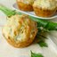 Маффины с сыром и зеленью
