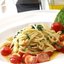 Спагетти с помидорами черри