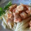 Паста с курицей и помидорами