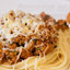 Спагетти под соусом "А-ля болоньезе