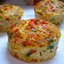 Маффины из омлета с колбасой и сладким перцем