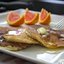 Апельсиновые оладьи с рикоттой