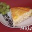 Очень быстрый Сырный киш с орехами и виноградом