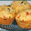 Маффины постные с паприкой и маслинами
