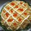 Салат с красной икрой «Царский»