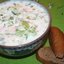 Окрошка на сметане и айране