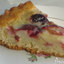 Пирог заливной со сливами