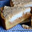Пирог с яблоками и мягким безе