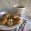 Сконы - булочки к завтраку с кардамоном и джемом (Cardamom marmalade scones