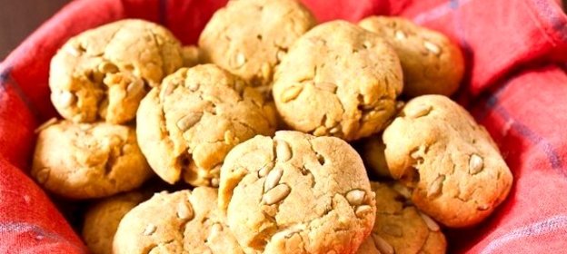 Картофельное печенье с семечками