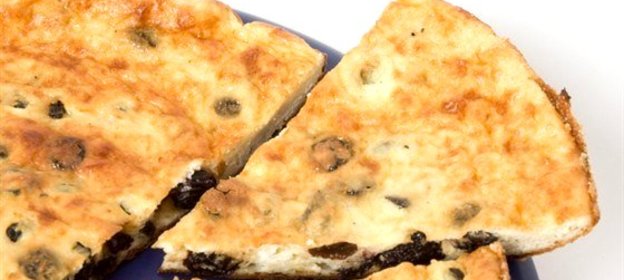 Лепешки с изюмом